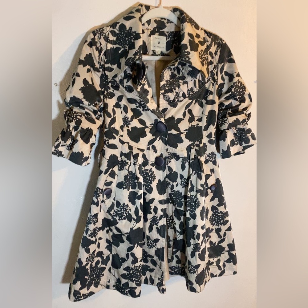 Forever 21 Floral Coat